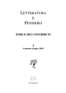Letteratura e Pensiero