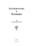 Letteratura e Pensiero