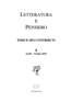 Letteratura e Pensiero